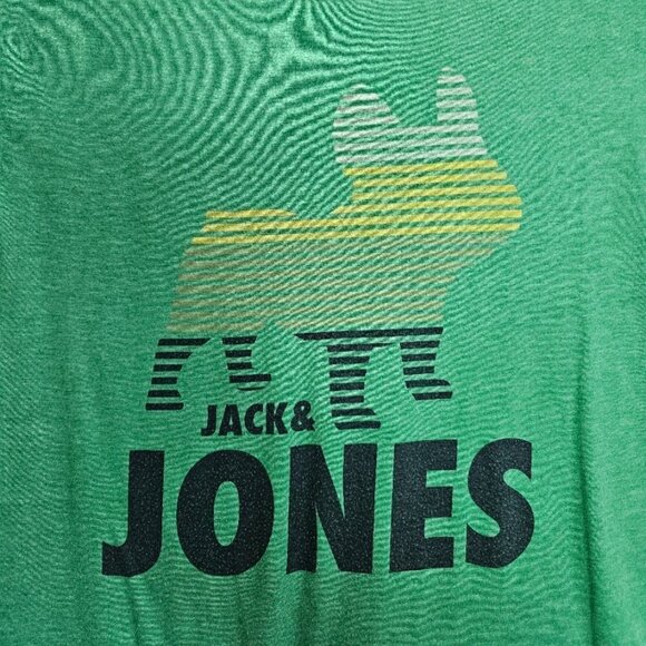jack jones t-shirt, Green, Size XS - Picture 6 of 6